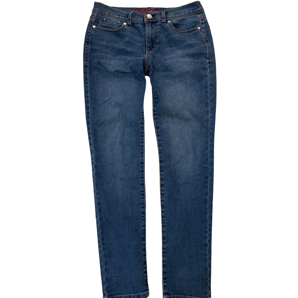 US Polo Assn Denim Co Medium Wash Skinny Jeans‎ Womens Size 8 Preppy Streetwear